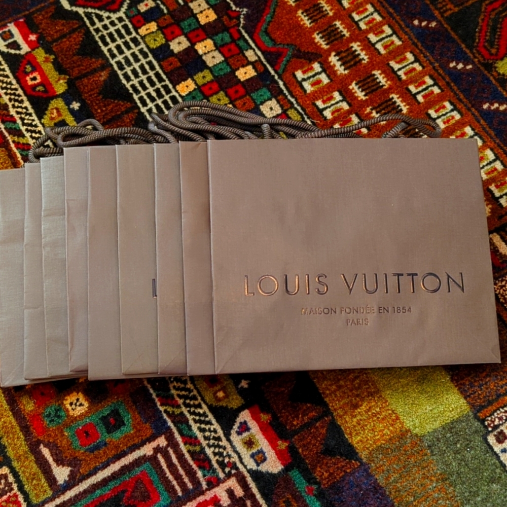 Louis Vuitton 9" x 7"    9 bags!!!